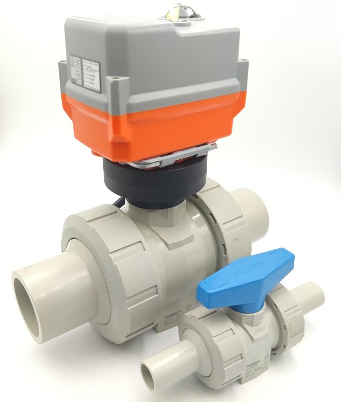 JP Connection Standard Plastic PVC Shut Off Valve with CE Certified