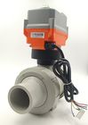 ODM 2 Inch Electric Actuated True Union PVC Ball Valve With Mbus Control