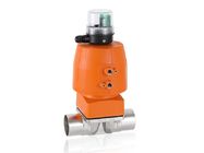 Silver SS Diaphragm Valve Stainless Steel High Flow Low Pressure
